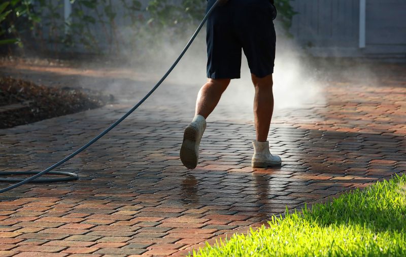 Clean Pavers Before Winter