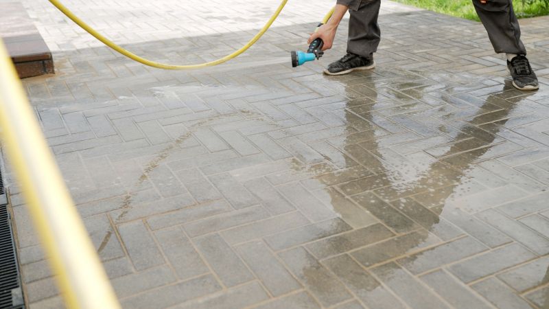 Local Paver Cleaning pros at work